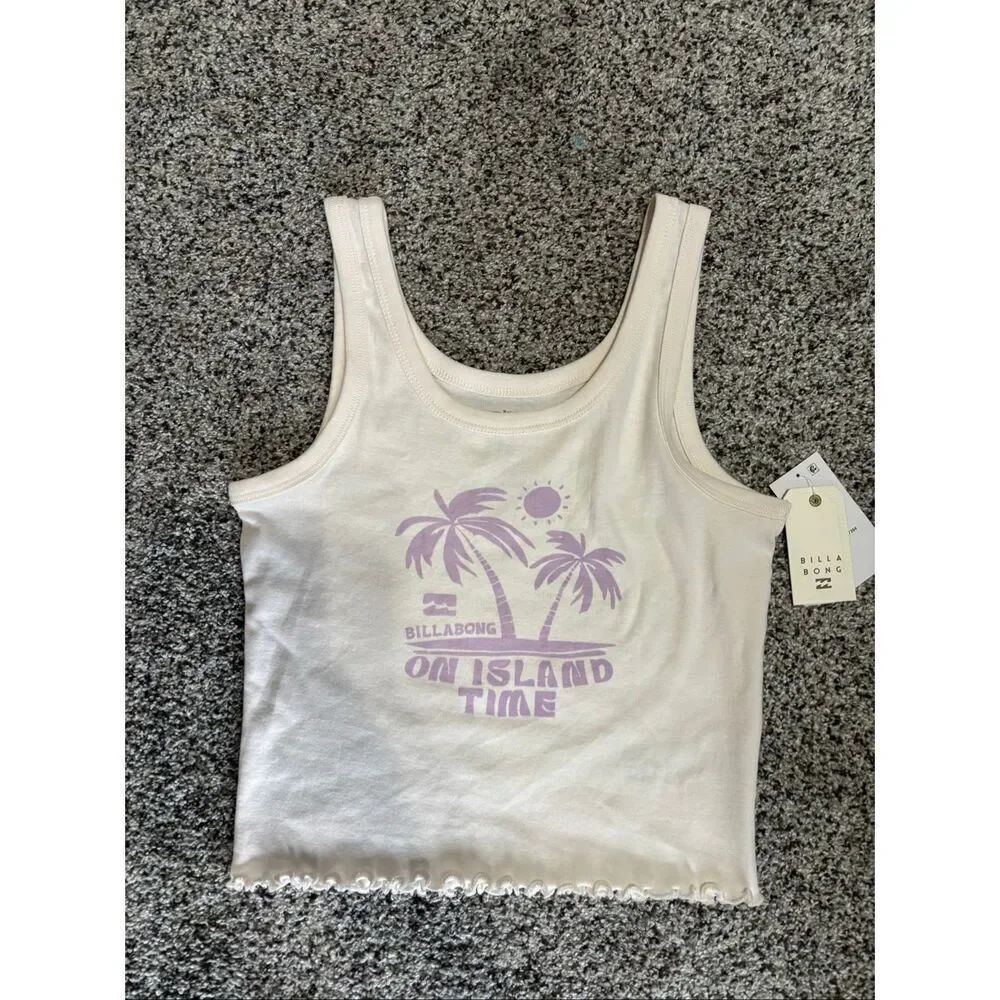 ❤️Billabong Girls On Island Time Tank Top